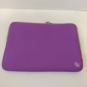 Laptop Purple Gray Zip Briefcase